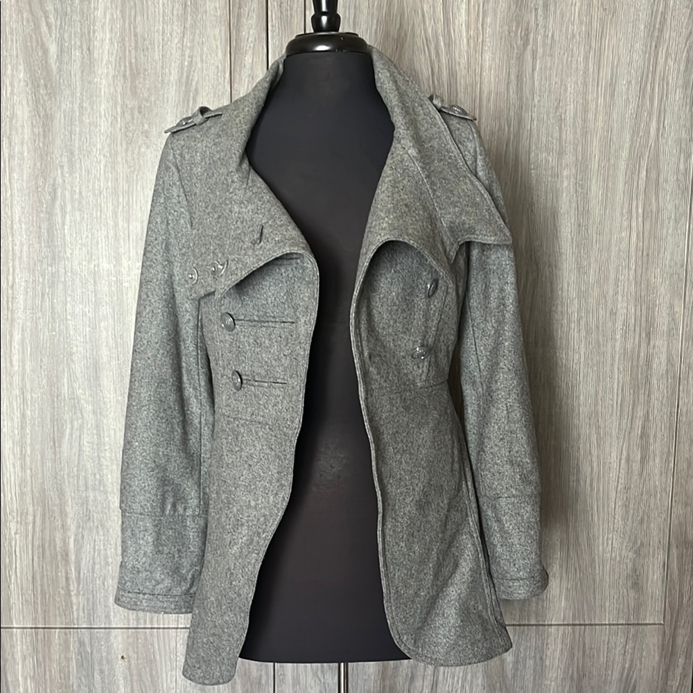Zara Basic Double-Breasted Coat - image 5
